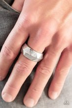Load image into Gallery viewer, Industrial Mechanic Silver Men’s Ring