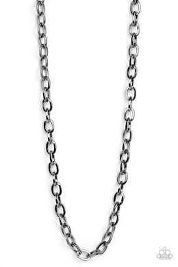 Player Of The Year Black Mens Necklace
