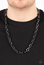 Load image into Gallery viewer, Player Of The Year Black Mens Necklace