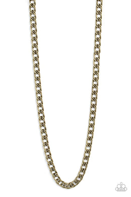 Pro League Mens Brass Necklace
