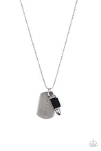 Load image into Gallery viewer, Proud Patriot Mens Black Necklace