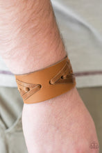 Load image into Gallery viewer, Cowboy Country Brown Snap Bracelet