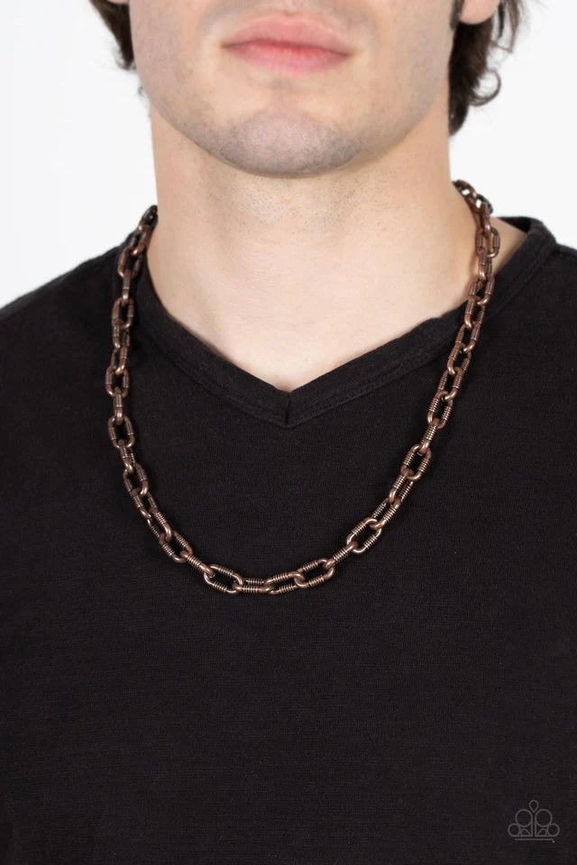 Rural Recruit Mens Copper Necklace