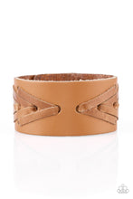 Load image into Gallery viewer, Cowboy Country Brown Snap Bracelet