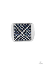 Load image into Gallery viewer, Pyramid Powerhouse Blue Men’s Ring