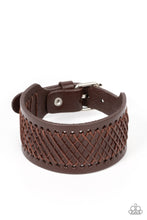 Load image into Gallery viewer, Drifter Discovery Brown Snap Bracelet