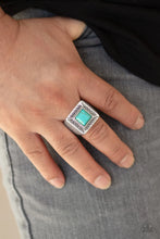 Load image into Gallery viewer, The Wrangler Blue Men’s Ring