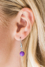 Load image into Gallery viewer, Belize It Or Not Purple Necklace