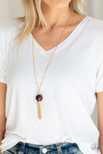 Load image into Gallery viewer, Belle of the Ballroom Purple Necklace