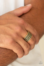 Load image into Gallery viewer, Tycoon Tribe Brass Men’s Ring