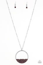 Load image into Gallery viewer, Bet Your Bottom Dollar Purple Necklace