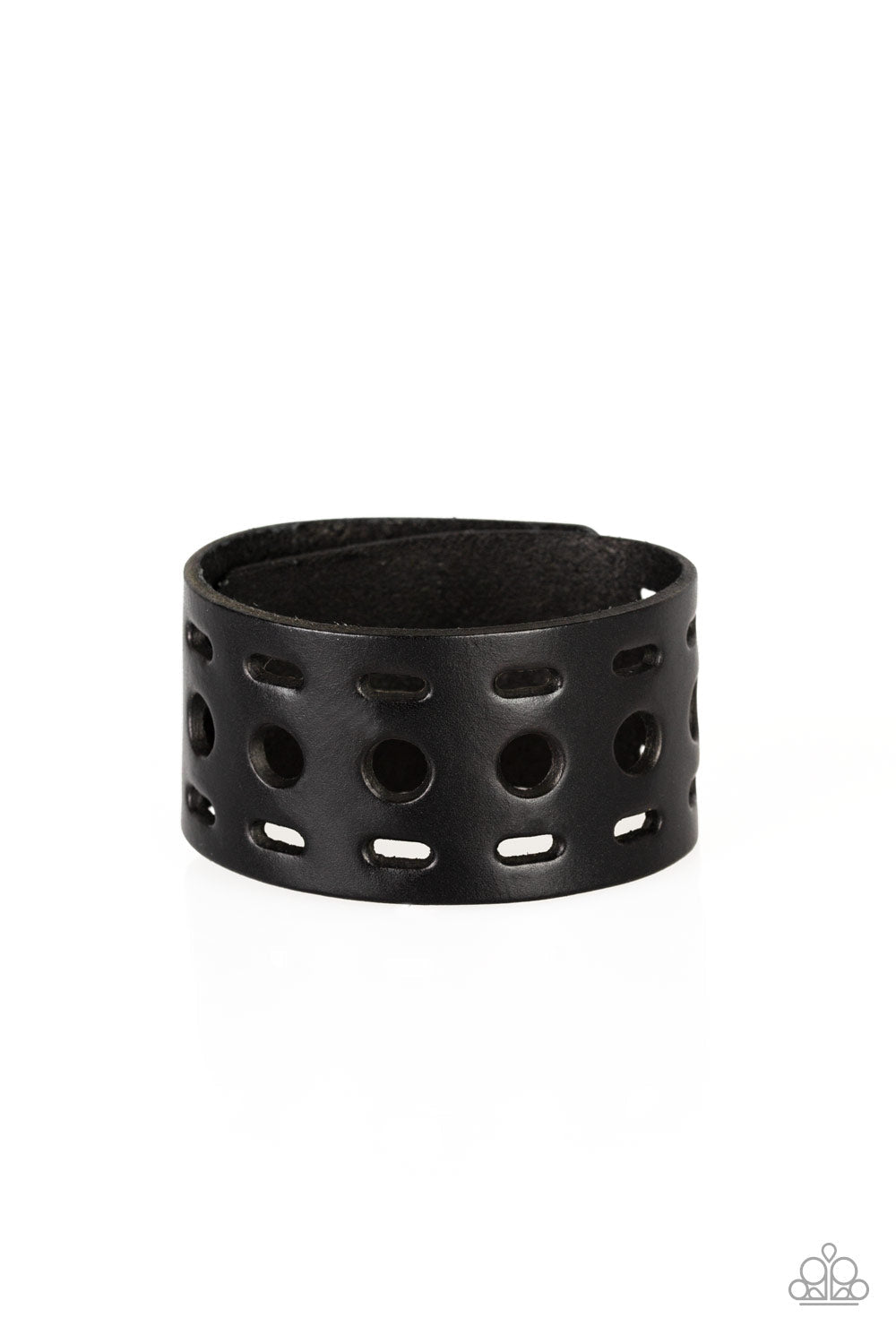 Free RANGER Black Snap Bracelet