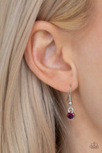 Load image into Gallery viewer, Bet Your Bottom Dollar Purple Necklace