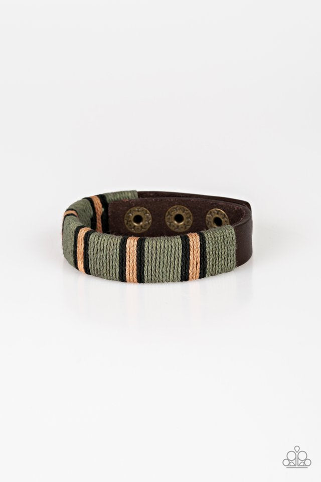 Future Forester Brown Snap Bracelet