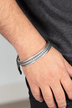 Load image into Gallery viewer, Modern Metalhead Men’s Silver Bracelet