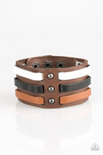 Load image into Gallery viewer, Grizzly Ground Brown Snap Bracelet