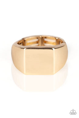 Void Gold Men’s Ring