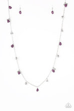 Load image into Gallery viewer, Both Feet on the Ground Purple Necklace