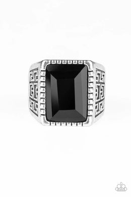 Winning Attitude Black Men’s Ring