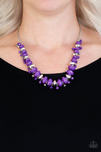 Load image into Gallery viewer, Brags to Riches Purple Necklace