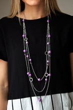 Load image into Gallery viewer, Brilliant Bliss Purple Necklace