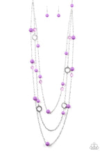 Load image into Gallery viewer, Brilliant Bliss Purple Necklace