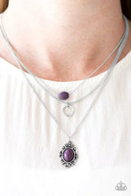Load image into Gallery viewer, Canyon Cavalier Purple Necklace