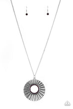 Load image into Gallery viewer, Chicly Centered Purple Necklace
