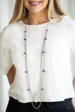 Load image into Gallery viewer, Collectively Carefree Purple Necklace