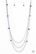 Load image into Gallery viewer, Collectively Carefree Purple Necklace