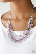 Load image into Gallery viewer, Color Bomb Purple Necklace