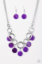 Load image into Gallery viewer, Coastal Adventure Purple Necklace