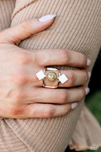 Load image into Gallery viewer, Sunbeam Showcase Gold Ring