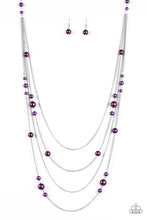 Load image into Gallery viewer, Classical Refinement Purple Necklace