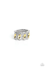Load image into Gallery viewer, Staggering Sparkle Yellow Ring