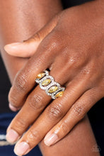 Load image into Gallery viewer, Staggering Sparkle Yellow Ring