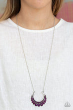 Load image into Gallery viewer, Count to Zen Purple Necklace