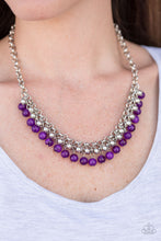 Load image into Gallery viewer, CoylyColorful Purple Necklace