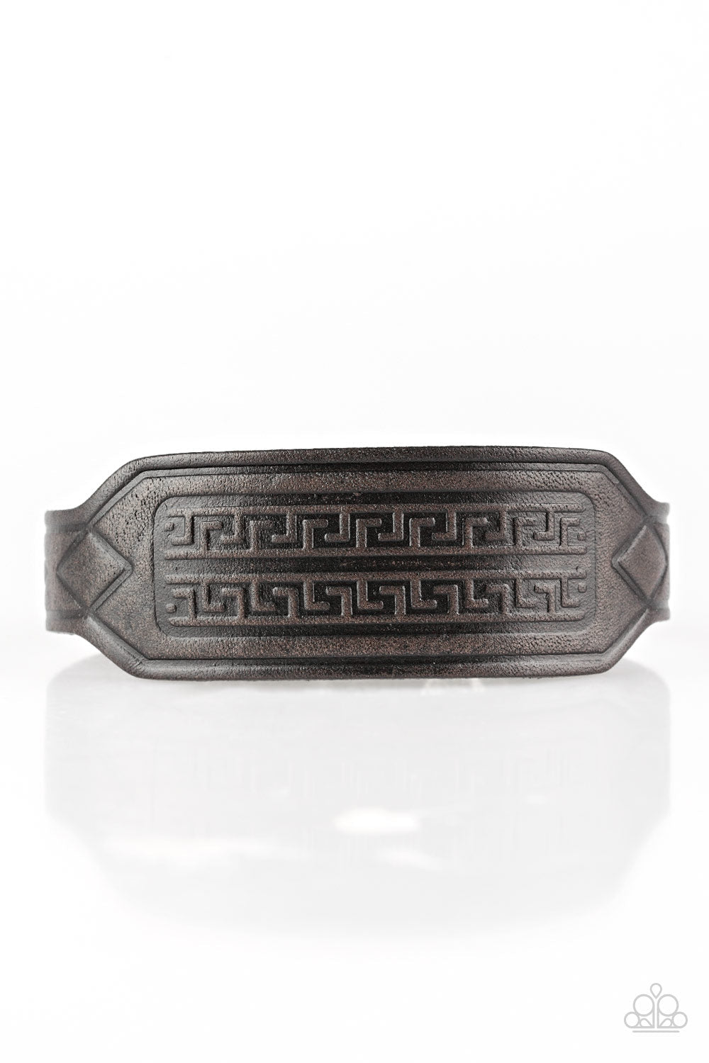 Hidden Ruins Black Snap Bracelet