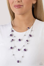 Load image into Gallery viewer, Glistening Gamut Purple Necklace