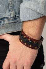 Load image into Gallery viewer, Laces Loaded Brass Snap Bracelet