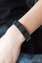 Load image into Gallery viewer, Oh Boy Black Snap Bracelet