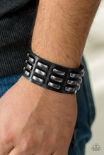 Load image into Gallery viewer, On Autopilot Black Snap Bracelet