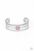 Load image into Gallery viewer, One Of A Kindhearted Pink Bracelet