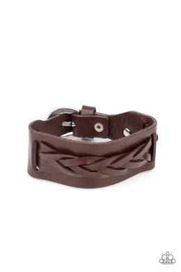 Practical Pioneer Brown Buckle Bracelet