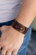 Load image into Gallery viewer, Practical Pioneer Brown Buckle Bracelet