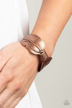 Load image into Gallery viewer, Quill Quencher Copper Bracelet Cuff