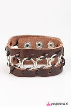 Load image into Gallery viewer, Rebel Revelry Brown Snap Bracelet