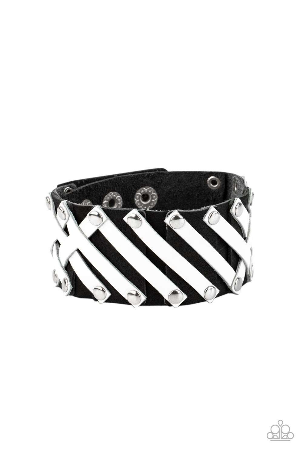 Rebel Rumble Black Snap Bracelet