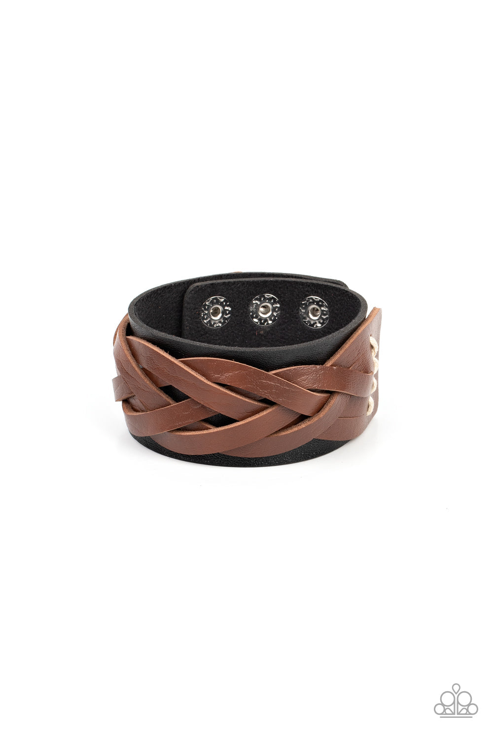 Rein It In Black Snap Bracelet